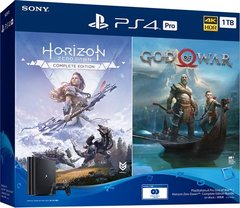 Игровая приставка SONY PlayStation 4 Pro 1Tb Black (God of War + Horizon Zero Dawn CE) (9994602)