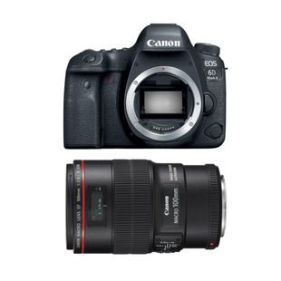 Фотоапарат Canon EOS 6D Mark II + Canon EF 100mm f/2,8L Macro IS USM UA