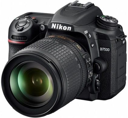 Дзеркальний фотоапарат Nikon D7500 kit (18-105mm VR) UA