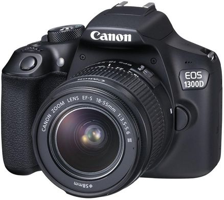 Дзеркальний фотоапарат Canon EOS 1300D kit (18-55mm) EF-S DC III