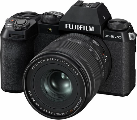 Фотоапарат Fujifilm X-S20 kit 16-50mm f/2.8-4.8R LM WR Black (16843129)