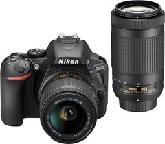 Дзеркальний фотоапарат Nikon D5600 kit (18-55mm+70-300mm)