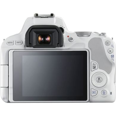 Зеркальный фотоаппарат Canon EOS 200D kit (18-55mm) EF-S IS STM white