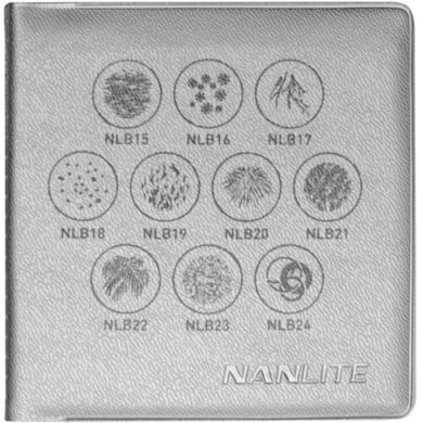 Набор гобо Nanlite Bowens Projection Attachment Gobo Set 2 (10 Gobos) (AS-GB-B-SET2)
