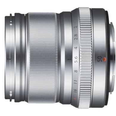 Объектив Fujifilm XF 50mm f/2 R WR Silver
