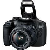 Дзеркальний фотоапарат Canon EOS 2000D Kit (18-55mm) IS II, От магазина