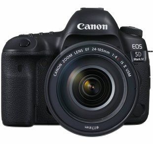 Дзеркальний фотоапарат Canon EOS 5D Mark IV kit (24-105mm f/4) L II IS USM, От магазина