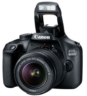 Фотоапарат Canon EOS 4000D kit (18-55mm) DC III (3011C004), Від магазину