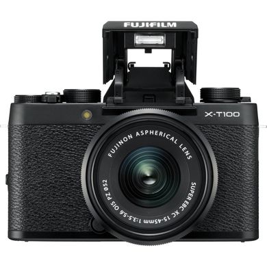 Фотоаппарат FUJIFILM X-T100 + XC 15-45mm F3.5-5.6 Black (16582892)
