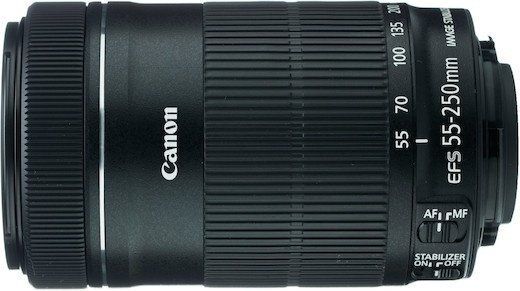 Об'єктив Canon EF-S 55-250mm f/4-5.6 IS STM