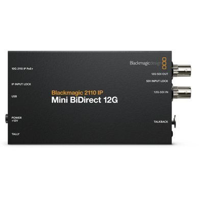 Конвертер Blackmagic 2110 IP Mini BiDirect 12G (CONVNVIPF/IP/12G)